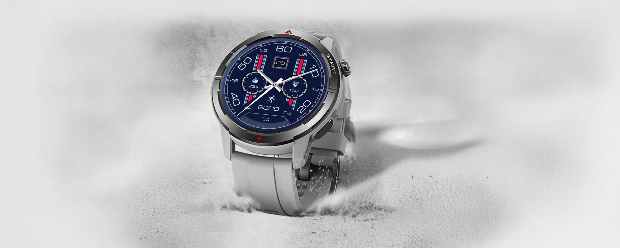 Smartwatch Zeblaze Stratos 3 Ultra - biały